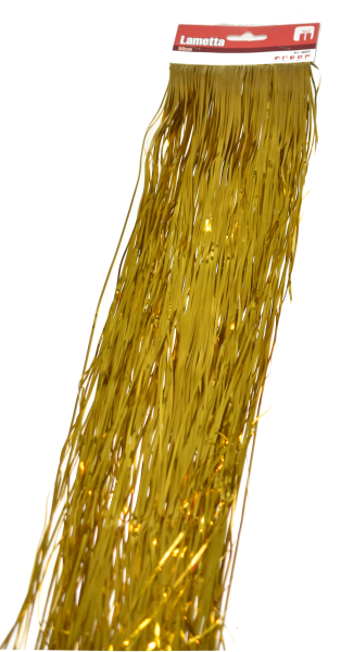 Lametta Gold Länge ca.50cm